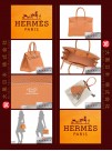 HERMES BIRKIN 30 (Pre-owned) - Orange, Togo leather, Phw